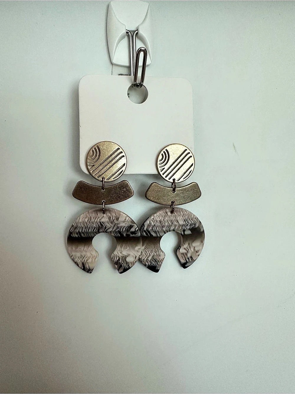 Abstract Boho Statement Earrings